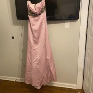 Light purple evening gown